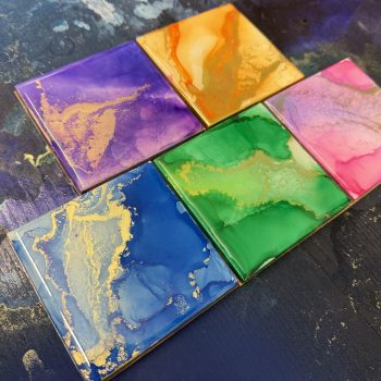 Coaster Set 5-Pieces