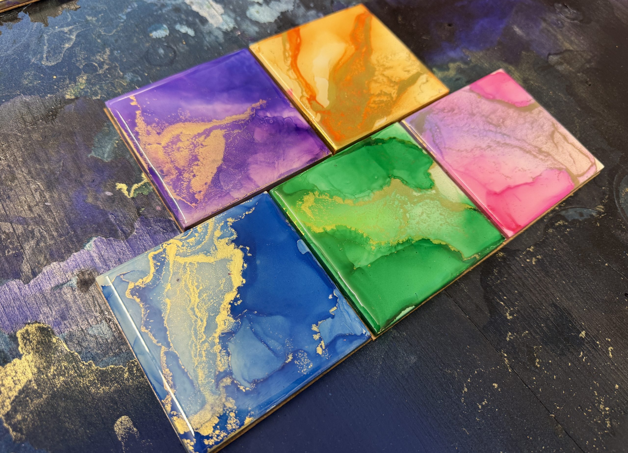 Coaster Set 5-Pieces