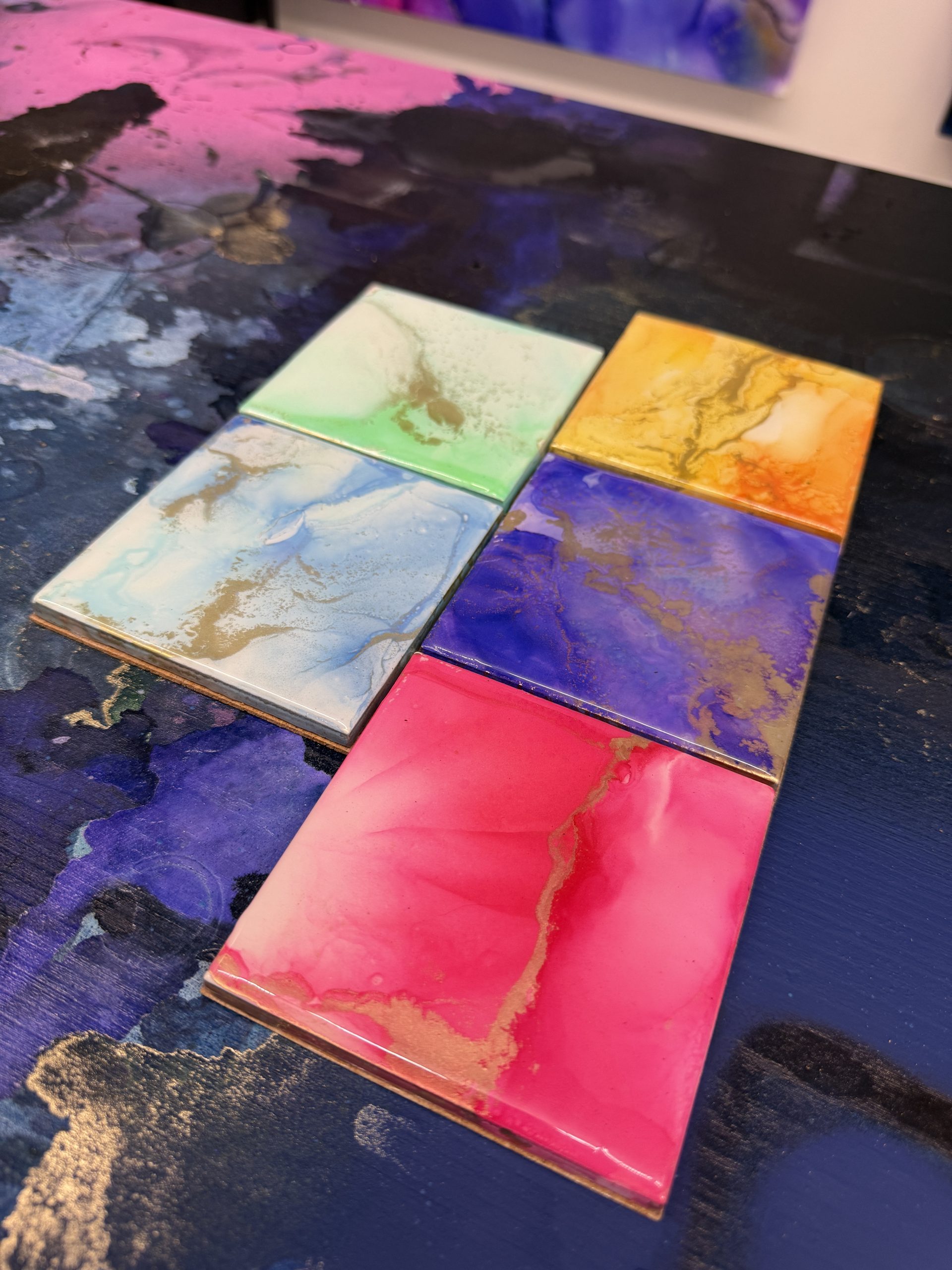 Coaster Set 5-Pieces