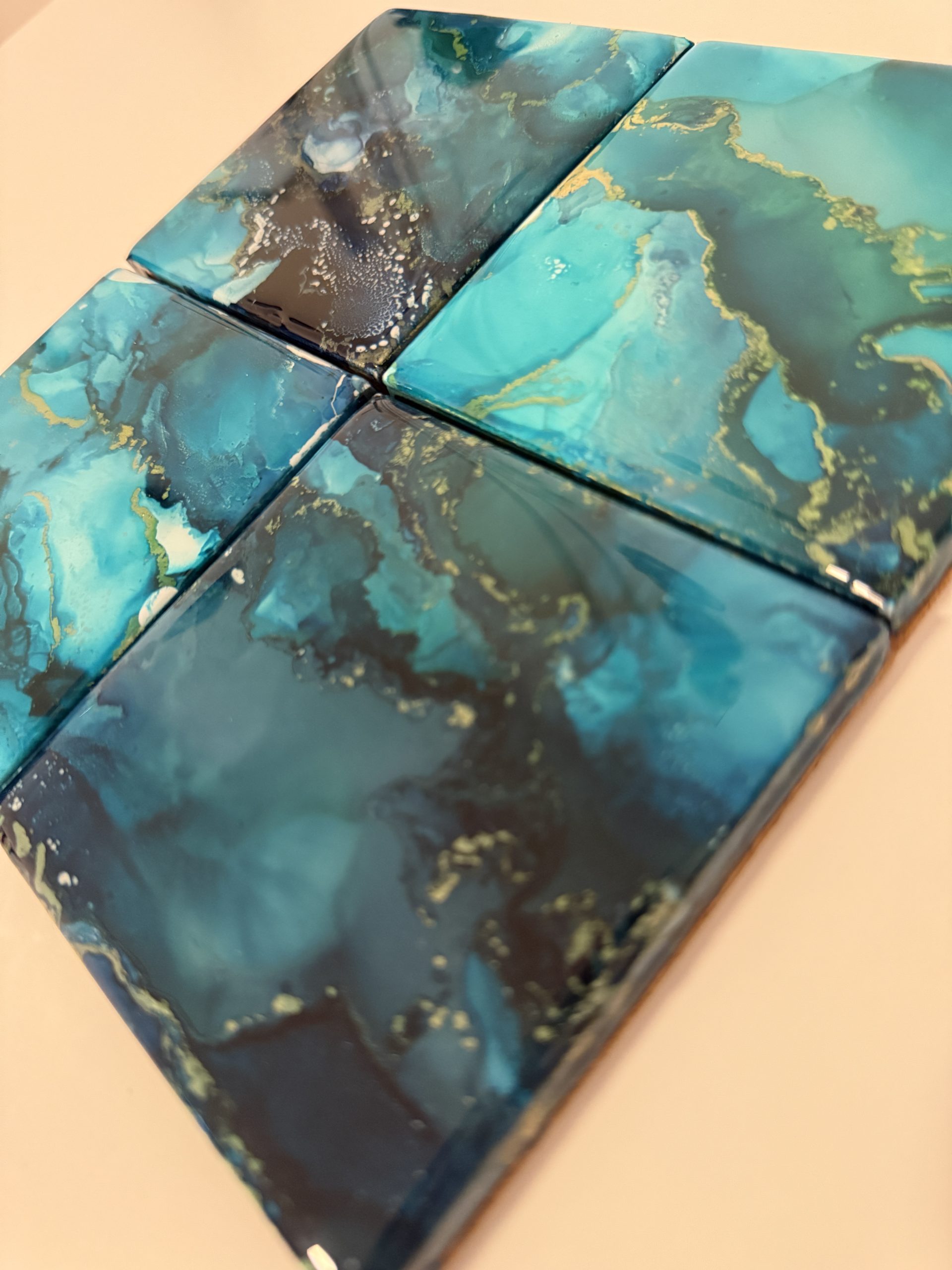 Coaster Set 4-Pieces - Image 2